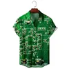 Herren lässige Hemden elektronischer Chip 3D -gedruckte Hemden für Männer Kleidung Vintage Motherboard Blusen Enginr Short Slve Button Persönlichkeit Männliche Tops Y240506