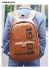Рюкзак винтажная кожа для мужчин большие проездные сумки с ноутбуком