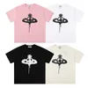 Summer Trendy Vivienne Luxury Westwood Designer Men's T-Shirts Graphic Tee Casual Streetwear Men Women Unisex Loose Fashion T-shirt 100% Cotton Loose Simize S-XL