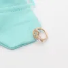 Designer Ring Luxury ringen vrouw dame eenvoudige ringen voor vrouwen 6 7 8 yagin mode sieraden bevestigingsmiddelen ring zilveren naald anti -allergie