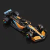 다이 캐스트 모델 자동차 Bburago 1 43 2022 #4 Lando Norris F1 McLaren Mcl36 #3 Daniel Ricciard Alloy Luxury Car Diecast Car Model Toyl2405