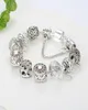 Brins de haute qualité bracelets bricolage diy ensemble diamant grand trou de zinc alliage de perles bijoux entièrement 3575567