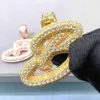 Pass Diamond Tester Fashion Jewelry Pendants Charms Silver 925 Sterling VVS Moisanite Pendant 287U
