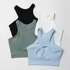 Hearuisavy running shock-absorbing vest womens gym top womens sports bra fitness exercise yoga bra sports bra womens yoga suit 240430