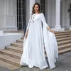 Robes décontractées de luxe à manches longues robes à manches longues du soir Dubaï musulmane abaya robe de bal femme vêtements m-2xl
