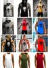 19 Farben Herrendesigner T -Shirts Schädel Bodybuilding Fitness Stringer Männer Tanktopolzen Gorilla Weste Untergrenze Fitnessstudio Tanktop7952172