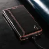 Случаи S22 S21 FE S20 S23 Ultra Luxury Case Уникальный кожаный кошелек RFID RFID для Samsung Galaxy S 22 Plus S9 S10 23 Примечание 20 Flip Cover