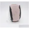 Verres à vin Colorf Camouflage Sile Red Glass tasses 300 ml de bière plissible sans stime tasse drinkware tasse tasse top drop livre à la maison dhwj1