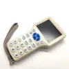 Card English RFID NFC Copier Reader Writer Copy Copy 10 частотный программист + 5pcs 125 кГц EM4305 Keyfobs + 5pcs 13,56 МГц uid
