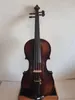 7/8サイズのバイオリンストラディモデルフレーム付きメープルバックスプルーストップハンド彫刻K3954 11