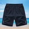 Short masculin Summer Hommes Homme Ice Cool confortable Bractonable Stretchable Slim Fit Sports Running Bodybuilding Shorts plus taille M-8XLL2405