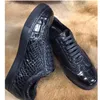 Lässige Schuhe Shenzhen dae Krokodil Freizeit reine Farbe Männer atmungsaktiven Verschleiß-resistierenden Gummi-Sohle-Tide Männlich