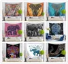 180 Designs Mur Tapisse Tapestry Elephant Carte Imprimez la serviette de plage Bohemian Mandala Yoga Mats Nappes Polyester Tapases 5375875