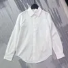 2024 Casual Polo Polo Long Hleeve Spring i Business Business Oxford Non Iron Slim Paul Formal Shirt Wysoka jakość 6002ESS