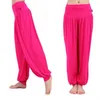 Pantalons de yoga à jambe large de taille