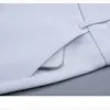 レディースパンツカプリスプリング/夏女性ソリッドハイウエストウルトラ薄い不規則なクラシックフラッシュパンツボタンファッションカジュアル通勤フルマッチズボンY240504