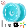 Yoyo magyyoyo k2 cristal yoyo dual propósito responsivo ioiô para substituição para iniciantes que não respondem para o rolamento avançado