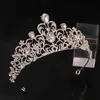 Hochzeitshaarschmuck Luxus Hochzeitskrone für Braut Strasshaarschmuck Geschenke Tiaras Kristall Haarzubehör Frauen Stirnband Braut Kopfbedeckung