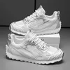 Hommes Femme Trainers Chaussures Fashion Standard White Fluorescent Chinois Dragon Black and White GAI2 SPORTS SAPPORTS SALLE DE SOIR