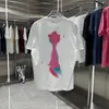 2024 Tees Mens Designers T Shirt Man Womens Tshirts مع رسائل طباعة الأكمام القصيرة القمصان الصيفية الرجال فضفاضة المحملات الآسيوية S-XXXL 351