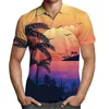 Men's Plus Tees & Polos 2024 New Men's POLO Shirt 3D Printed Men's Short sleeved T-shirt Top Fashion Trend T Shirts tops