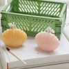 3pcs Candles Shell Candle Украшение на день рождения