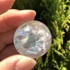 Decorative Figurines Natural Rainbow Clear Quartz Mini Ball Healing Crystal Sphere For Home Decoration