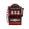 Keychains Mini Casino Lucky Charm Jackpot Pocket Antistress Toy Bag