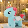 20 cm Kawaii Einhornpuppe Plüschspielzeug süßes Mädchen Herz rosa Einhorn Plüschpuppe Kinder Weihnachtsgeschenk