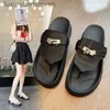 Fashion Original H Slipper Slippers Summer NOUVEAU BOUCLE DE MODE BOUCLE ÉPHERT CLIP CLIP TOE CONCUTHER