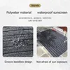 Carpets Modern Minimalist Polyester Entry Door Balcony Kitchen Carpet Solid Color Double Stripe Home Sun Protection Floor Mat Can Be Cut