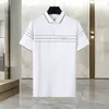 Frühlings Luxus Italien Männer T-Shirt Designer Polo-Shirts High Street Stickerei Drucken Kleidung Herren Marke hochwertige Mehrfachfärben Polo-Shirt