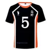 Men Shirts Haikyuu Womens T -Shirt Volleyball Herren Hemden Team Uniform Training Kleidung Frauen Hemd Erwachsene Kinder Sommer lässig Kurzhülse R Man Outfit