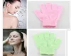 Exfoliante Glove Skin Body Bath Shower ducha Loofá Mitt Mitt Mitt Scrub Spa Pink and Green 600pcSlots EMS Only6533241
