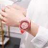 Нарученные часы Силиконовые часы для экзаменационных наблюдений Учащихся для девочек Школы водонепроницаемы