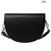 Sac Vintage Color Color Saddle 2024 Quality PU Pu Leather Women's Designer Handbag Wide Sprap Messenger