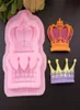 Novo jantar Royal Crown Silicone Fandont Mold Silica Gel Molds Crowns Moldes de chocolate Ferramentas de decoração de bolo de casamento de molde de doces4661550