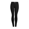 Damesjeans Jean Leggings Slim Elastische Skinny Pencil Patter Pants Vrouwelijke Pocket Training Running Women Clothing