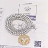 IGI Verificado de 3 mm de 18 pulgadas Collar de tenis Collar Laboratorio de diamantes cultivados