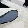 Chaussures de créateurs Slippers glisse à plat avec des chaussures de ballet en diamant Gauze Drillage chaud designers de luxe pour femmes chaussures d'usine en cuir avec boîte