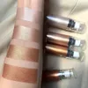 4 kleuren spuiten vloeibare highlighter shimmer gezicht contour cosmetische glitter body bronzer olie mist hoogtepunt make -up 240415