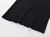 420 2024 Milan pist elbisesi bahar yaz kolsuz mürettebat boyun elbiseleri beyaz siyah kadın elbise moda yüksek kaliteli yl
