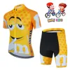 Verkopen van kinderen fietsentruien set zomer ademende kinderfiets kleding jongen sport fiets jersey kleding 240506
