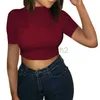 Женская футболка Sexy Tees 2024 Новая длинная футболка с коротки