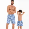 Männer Badebekleidung 2024 Schwimmhosen Eltern Sohn neuer Vater Sohn Herren Hosen Schwimmen großer Größe plus fette Strandhosen