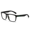 Occhiali da sole Luxury Pochromism quadrato uomini vintage che guidano il marchio di pesca designer occhiali da sole Uv400 Eyewear