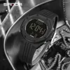 Armbanduhr Sanda Sport Military Herren Uhren 50m wasserdichte LED Digitale Uhr Elektronik für männliche Relogio Maskulino 6093