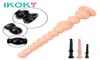 Ikoky Long Anal Plug großer Dildo mit Saugnapfbecher -Stecker Anus Hinterhof Masturbation Sex Toys for Woman Männer Prostata Massage S101908154