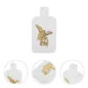 Vases Bronzing Holy Water Bottles Christian Blessing Container Gifts For Men Party Favors Plastic Tiny