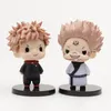 Jujutsu kaisen anime figure mignonne 8 modèle de style Itadori Yuji Gojo Satoru PVC Action Figurine Modle Toys Kids Birthday Cadeaux 240506